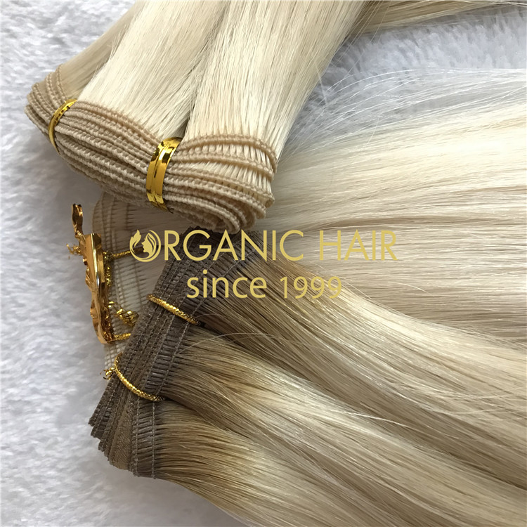 Top quality hair extensions to order-- Flat weft hair extensions C30